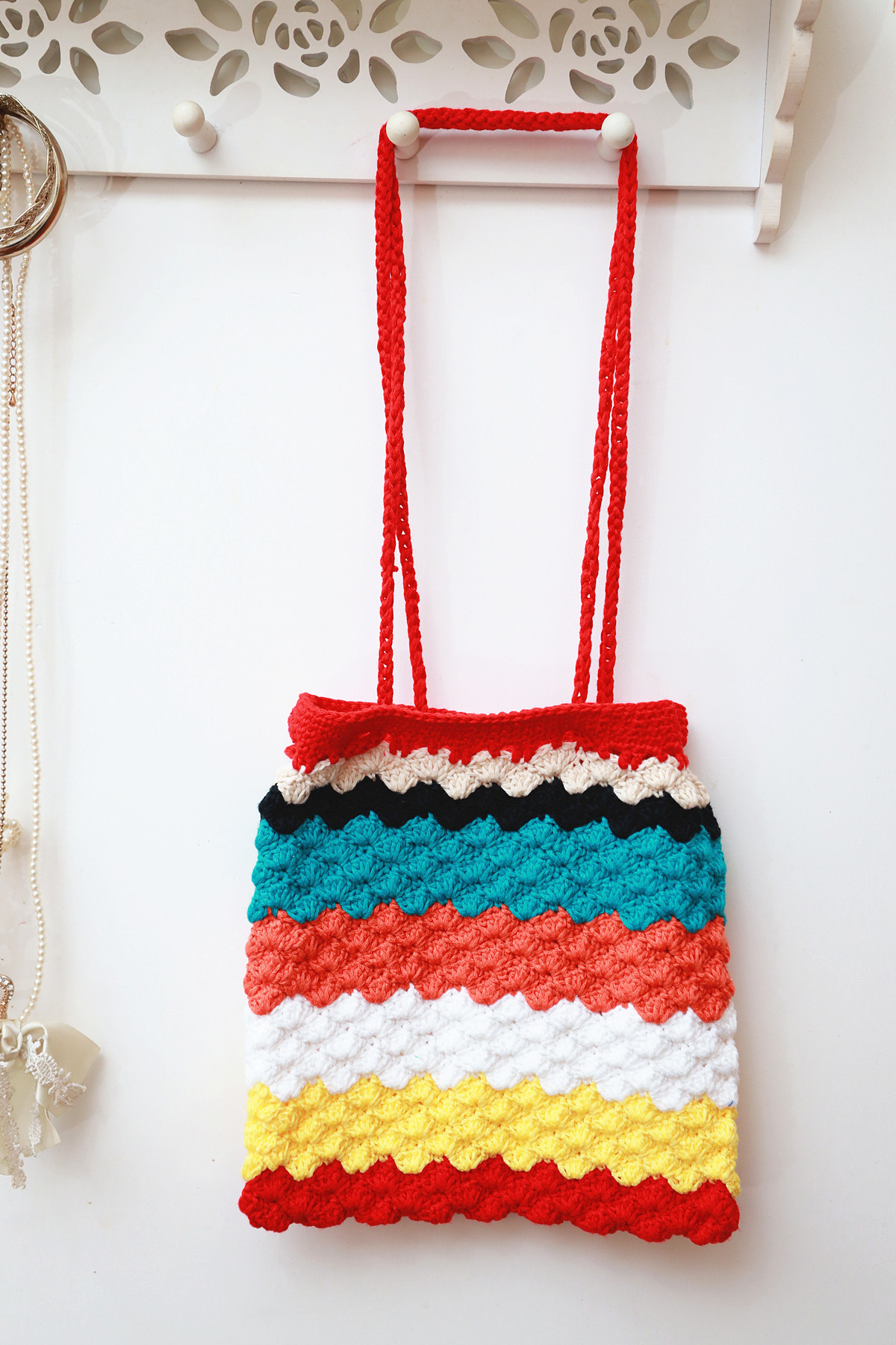 產(chǎn)地貨源跨境新款手鉤條紋間色包包 沙灘包休閑袋單肩包爆款現(xiàn)貨