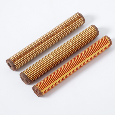 儿童席凉席厂家批发订做幼儿园午睡双面竹席批发儿童童席宝宝席子|ru