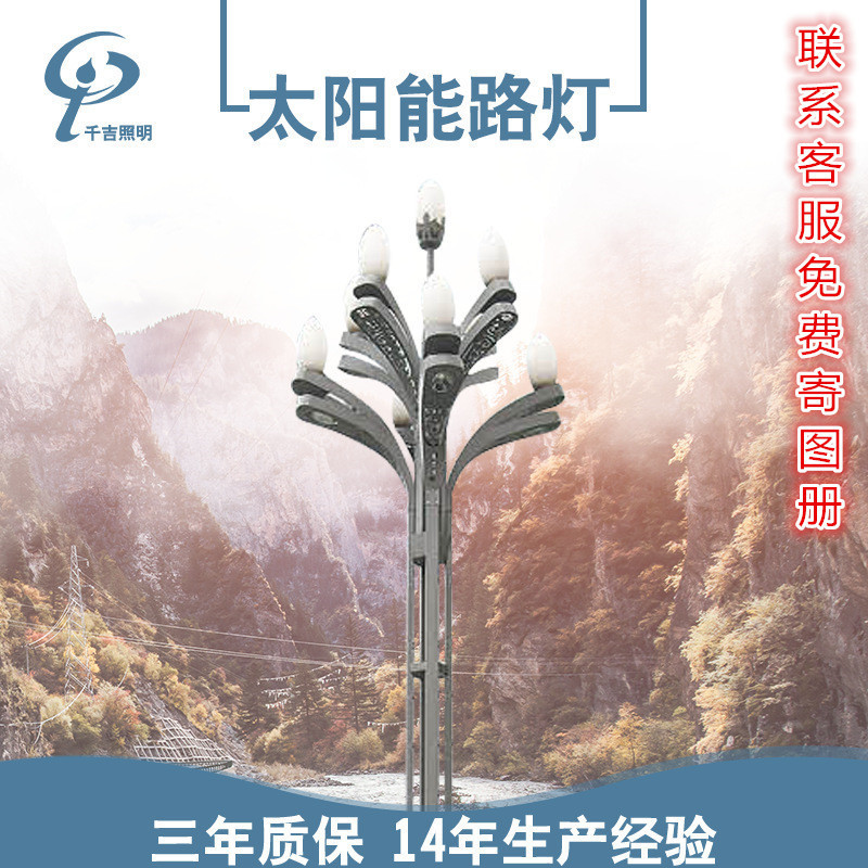 千吉厂家定制大型景观灯 户外led特色造型灯 市政工程道路灯