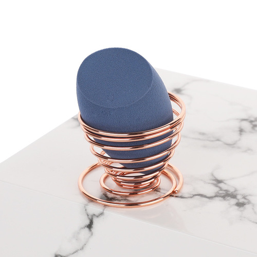Beauty egg holder, metal holder, gourd powder puff holder, powder puff holder, powder puff storage rack, drying rack