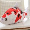 Toy, mint realistic fishes, plush pillow, pet, cat