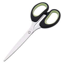 Yangjiang Wholesale India Rubber and Plastic Paper Cutting Scissors, Student Stainless Steel Office and Home Use Scissors