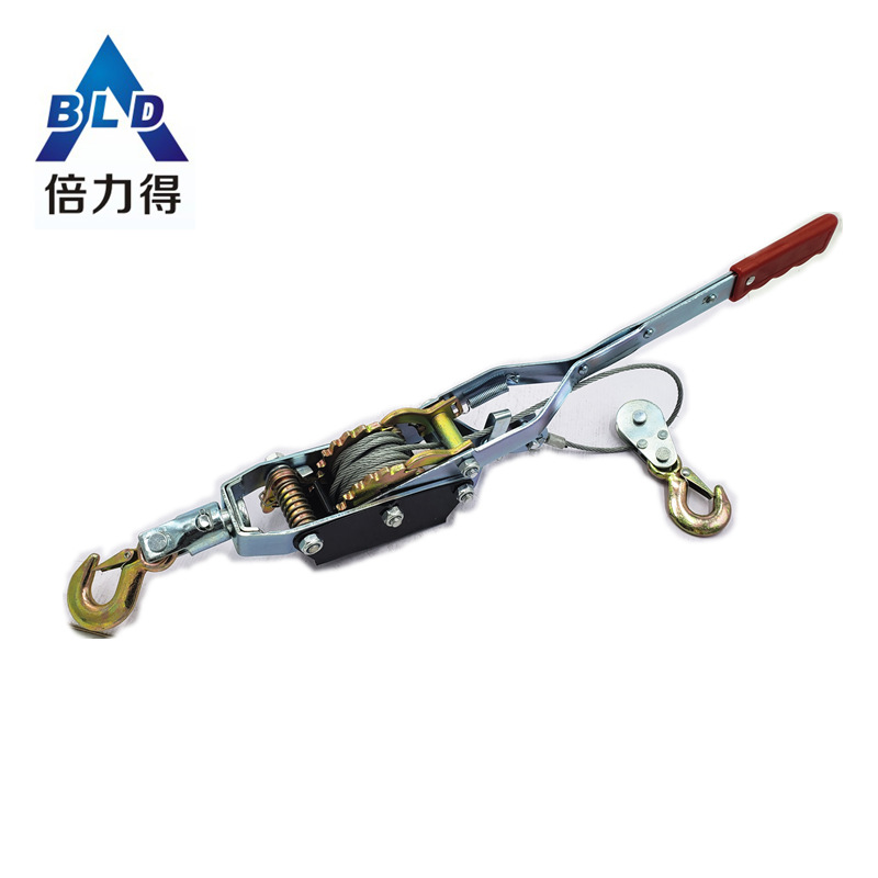 倍力得4T 重型双齿轮 双钩 紧线器 钢丝绳 船用 KH4000-B