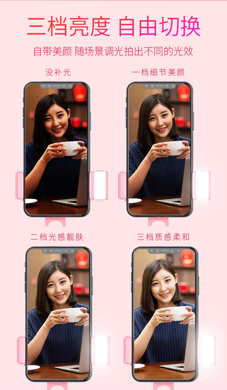 Perche selfie en Alliage d aluminium - Ref 3386340 Image 12