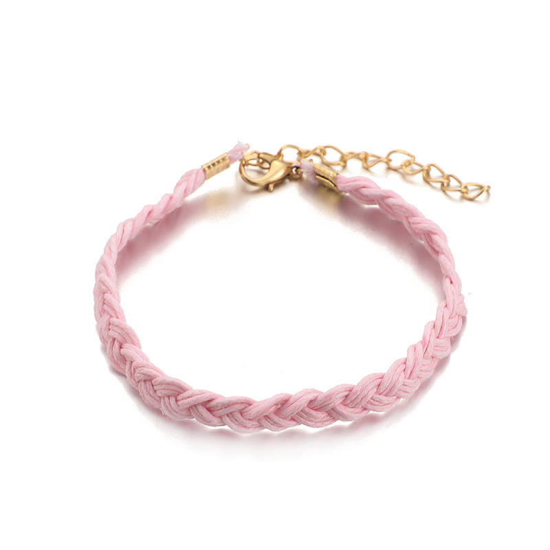 New Bracelet Set National Wind Wax Line Weave Beaded Coconut Pineapple Bracelet nihaojewelry wholesalepicture6
