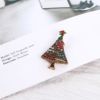 Christmas sophisticated brooch lapel pin, clothing, accessory, European style