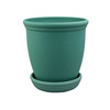 Plastic flowerpot, breathable round resin, increased thickness