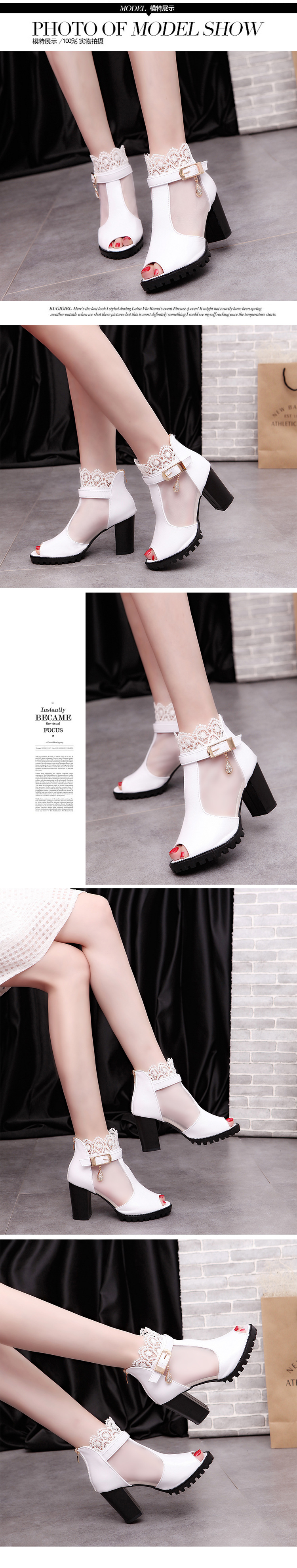 Chaussures été pour femme en Caoutchouc - Ref 3346665 Image 10