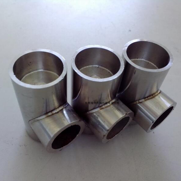 Stainless steel pipe welding Stainless steel Tee welding machining Free proofing]Stainless steel laser welding