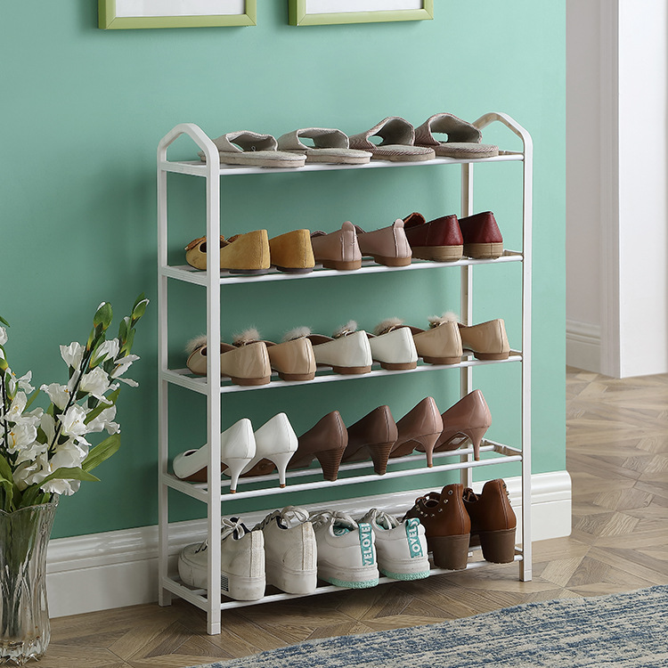 2019款 创意新款多功能置物架塑胶收纳鞋架简易多层家用防尘鞋架