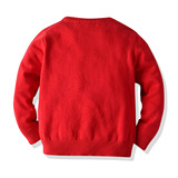 Свитер, базовый приятный телу детский лонгслив для мальчиков для девочек, европейский стиль, детская одежда