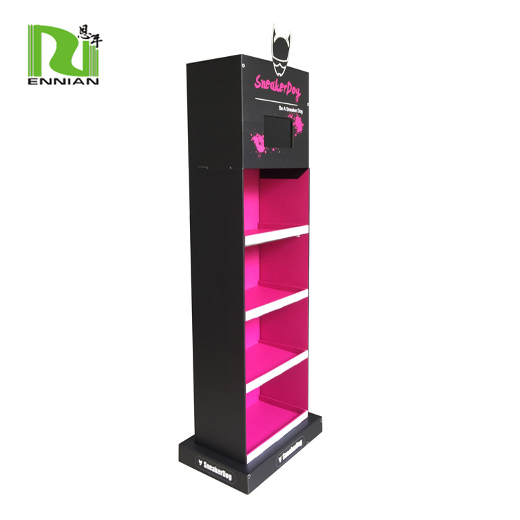 7英寸 10英寸 12英寸LCD纸质展示架可播放广告--产品纸货架