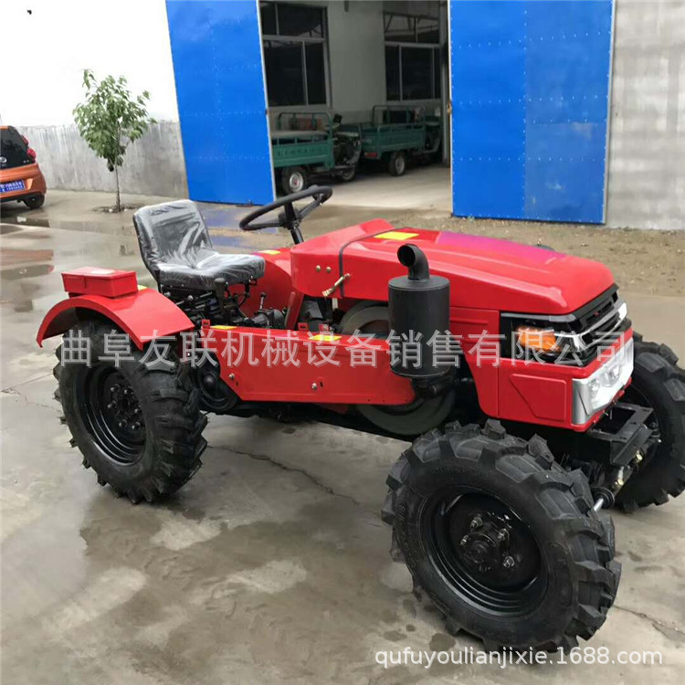 山地果园旋耕拖拉机 大棚四轮旋耕机 低矮型四轮旋耕除草机64