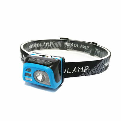 new pattern 3*AAA white light+Red Ultralight waterproof Strong light Mountaineering Go fishing Camp outdoors LED Headlight