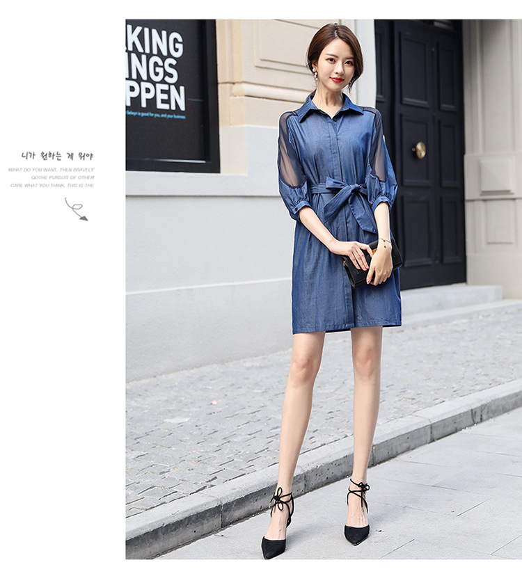 Robe femme en Denim - Ref 3327318 Image 19