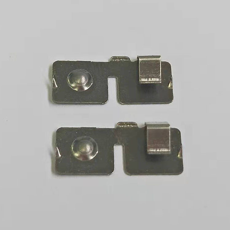 H1258-2东莞凤岗五金厂家弹片无弹簧连片19.5*8皂液器电池片