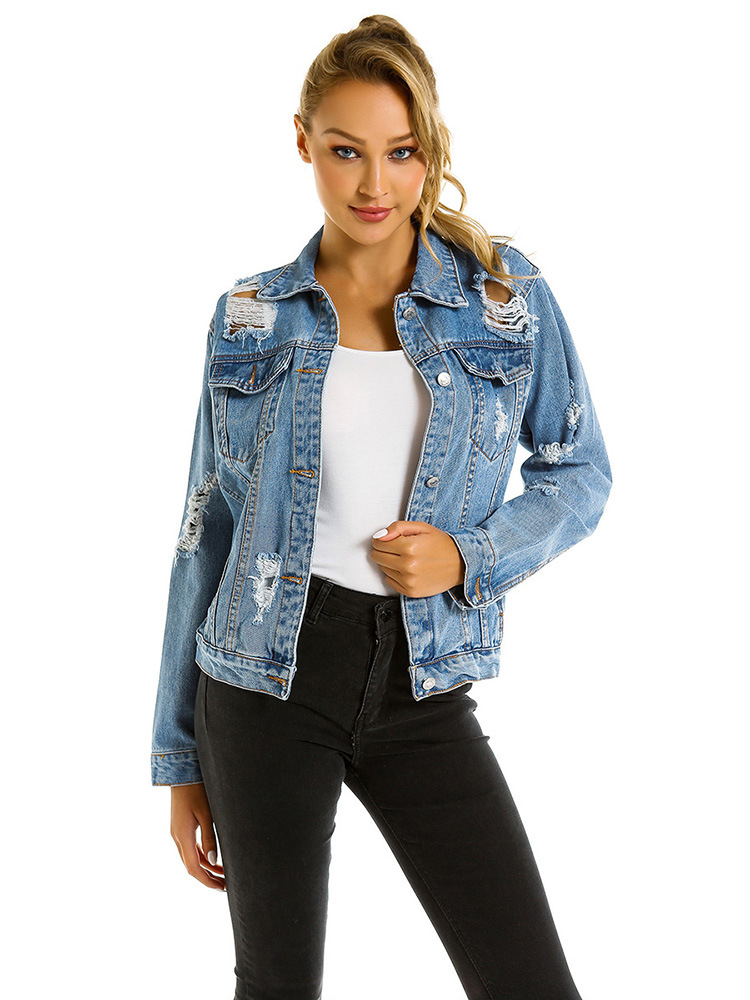 Blouson femme en Denim - Ref 3322036 Image 5