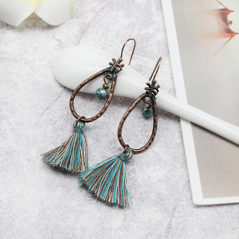 Fashionable creative geometric pendant drop-shaped