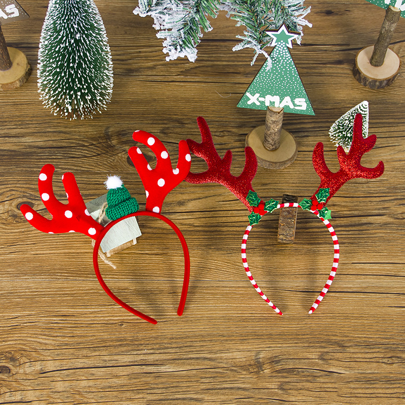 Christmas Antlers Cloth Party Costume Props display picture 4