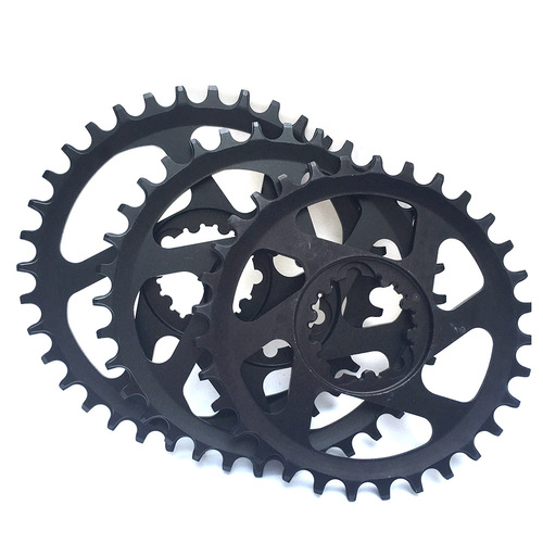 Mountain bike single disc GXP direct-mounted integrated disc, positive and negative tooth disc, disc 32/34/36/38T 3/6mm