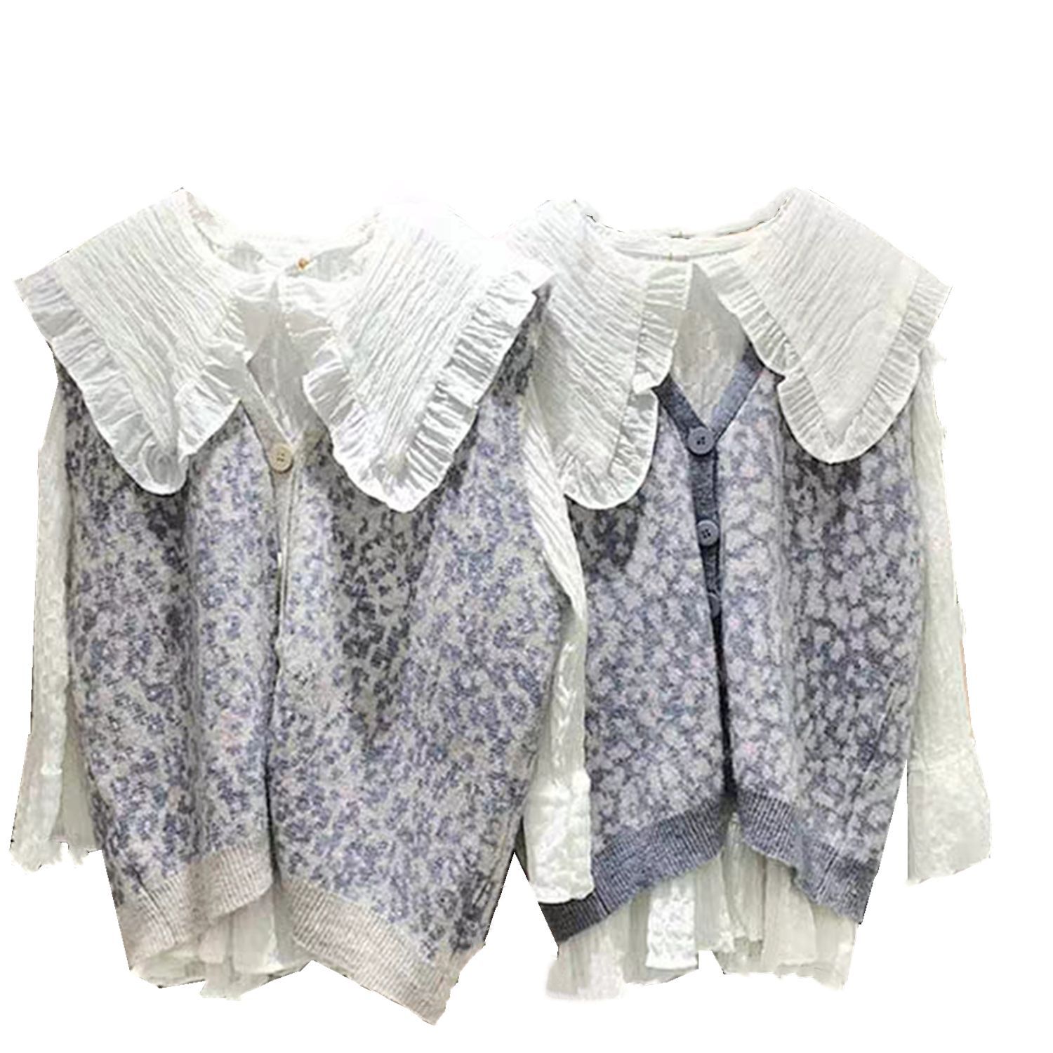 Gilet femme en Mouton cachemire - Ref 3316450 Image 34