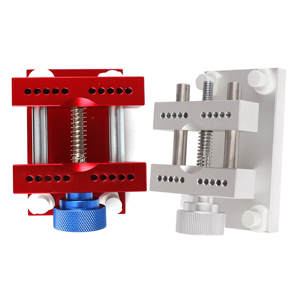 全金属手表固定工具 金属开表座微雕夹床手表修表固定器