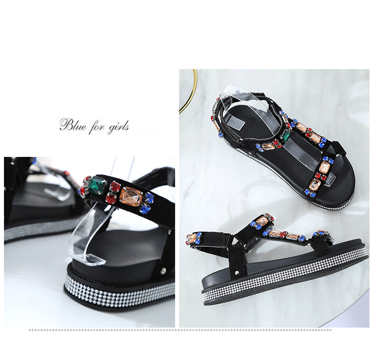 Chaussures été pour femme en Caoutchouc - Ref 3345793 Image 14