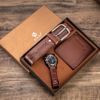 Set, pack, watch, wallet, belt, Birthday gift