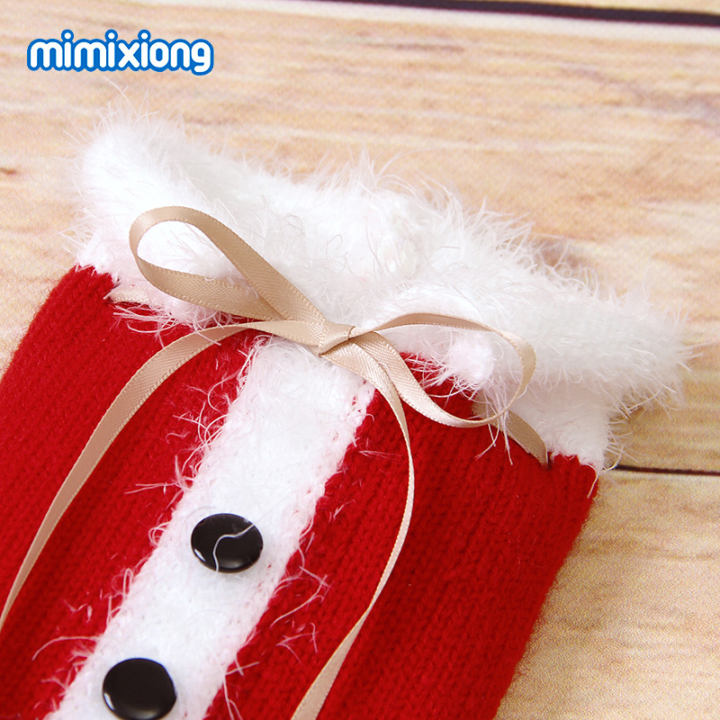 ins热卖款圣诞节装饰酒瓶套香槟红酒创意酒套