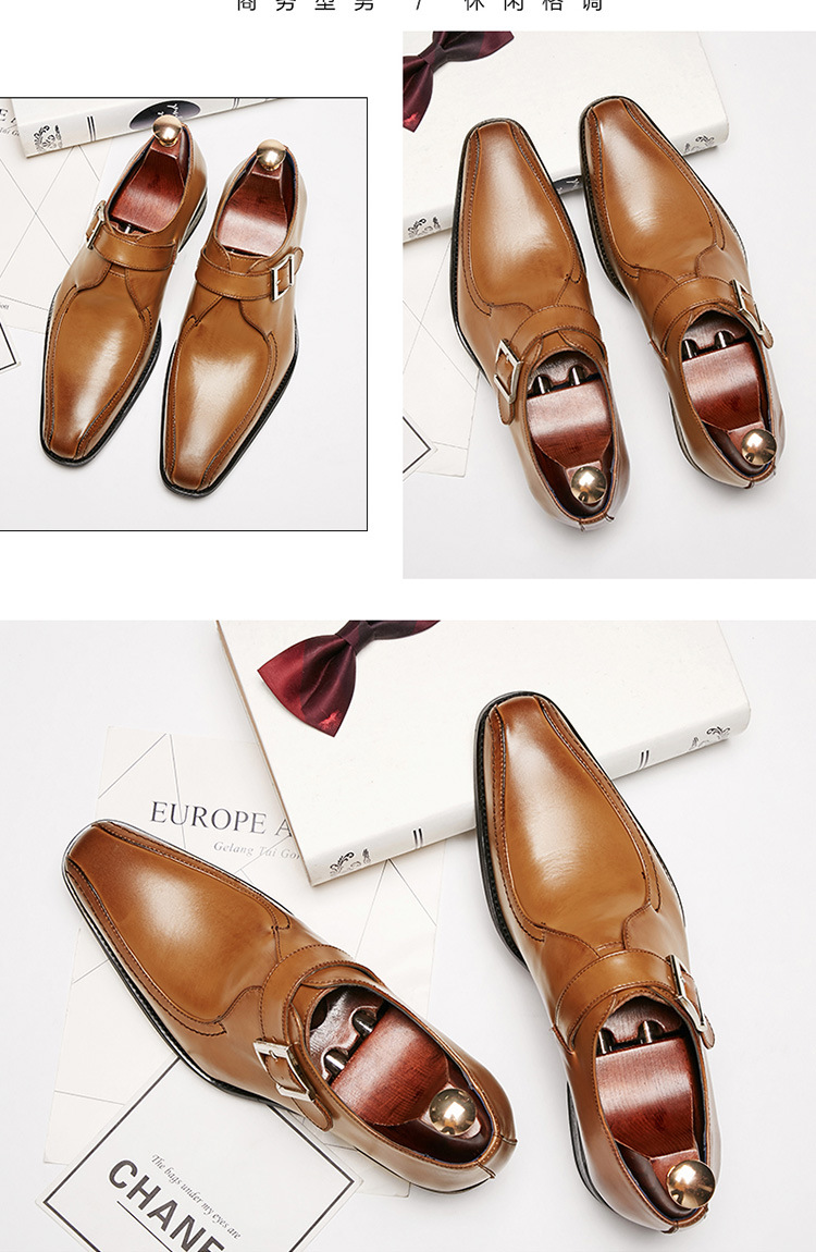 Chaussures homme en cuir véritable - Ref 3445760 Image 26