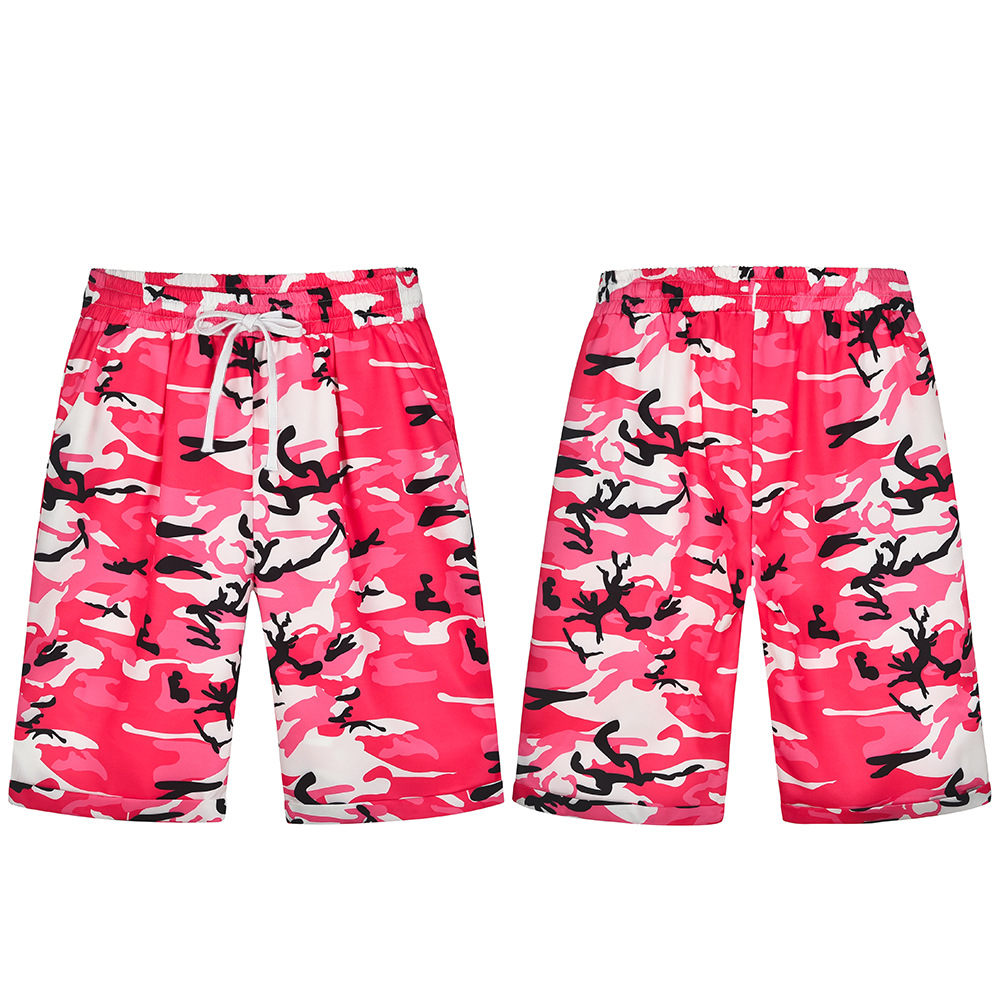 Pink camo shorts womens Clearance