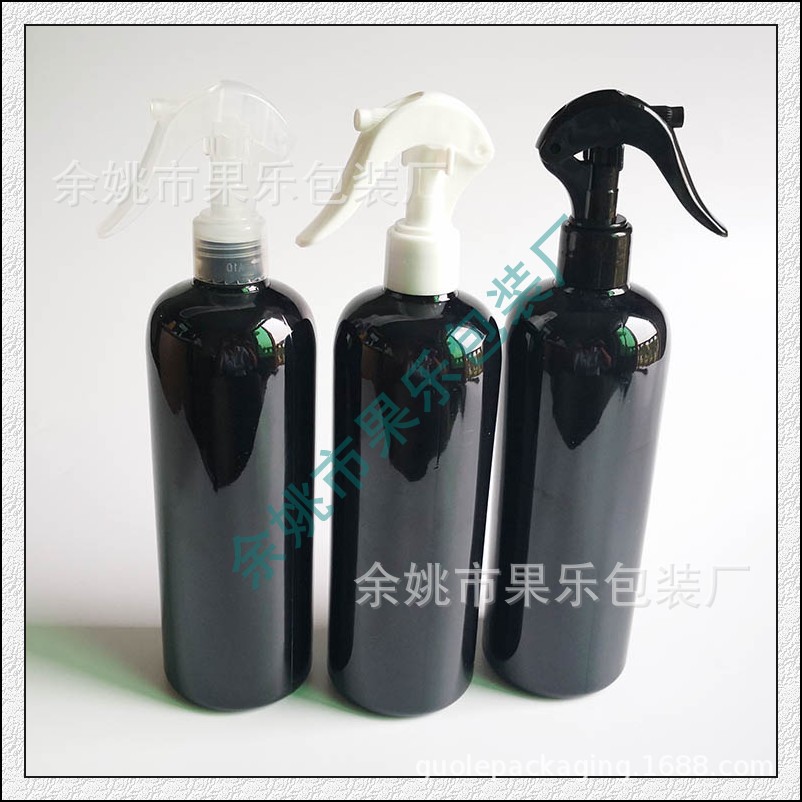 500ML透明宠物喷瓶小老鼠喷瓶手扣喷雾瓶500ml浇花瓶清洁液喷瓶