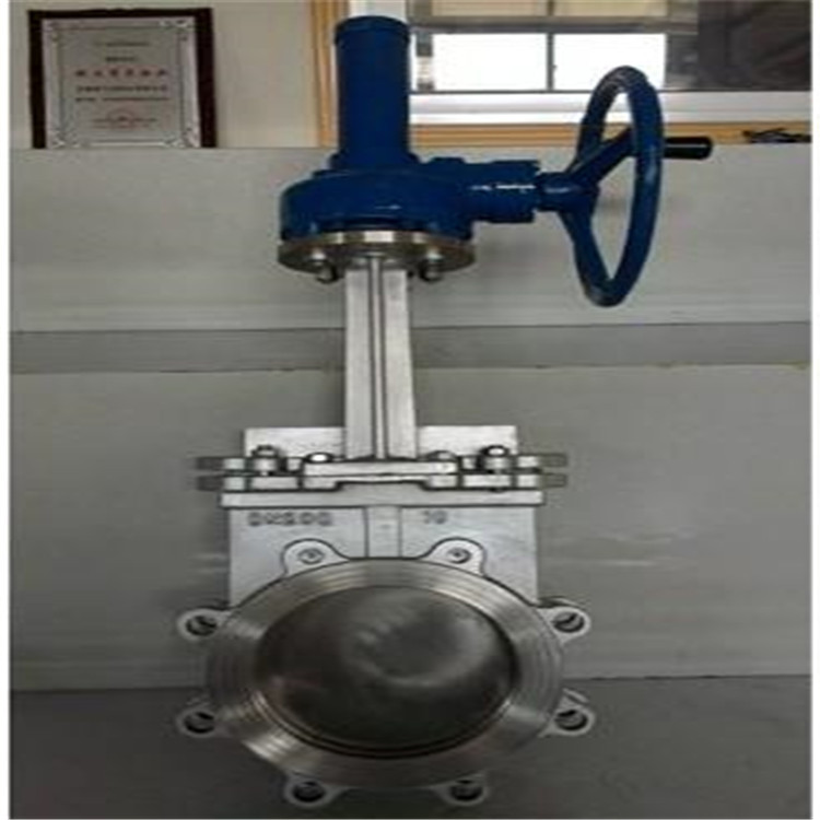 PZ573F-16P伞齿轮式刀型闸阀 立信 新华 信泰 质量保证 榕业 正安