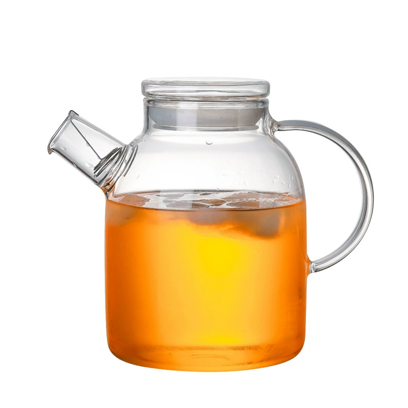 Объемный прозрачный чайник, стекло, держатель для сигарет, увеличенная толщина