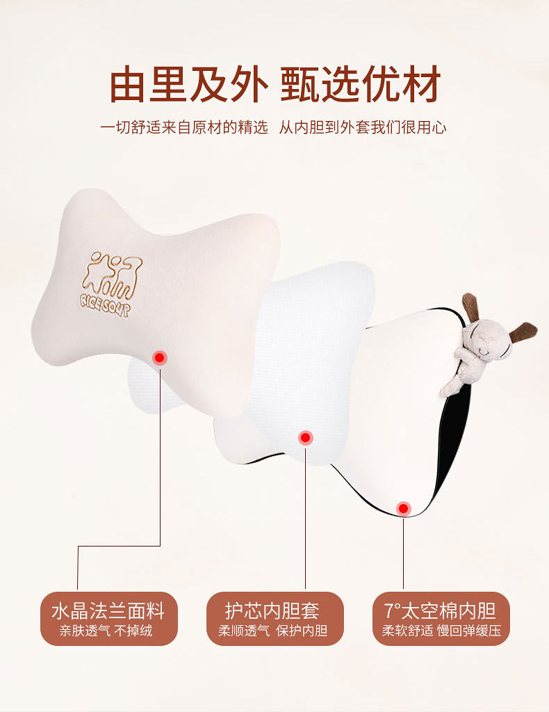 Car Headrest, Lumbar Support, Neck Pillow, Car Sleeping Artifact, Memory Foam Car Lumbar Support, Seat Cushion, Pillow Replacement
