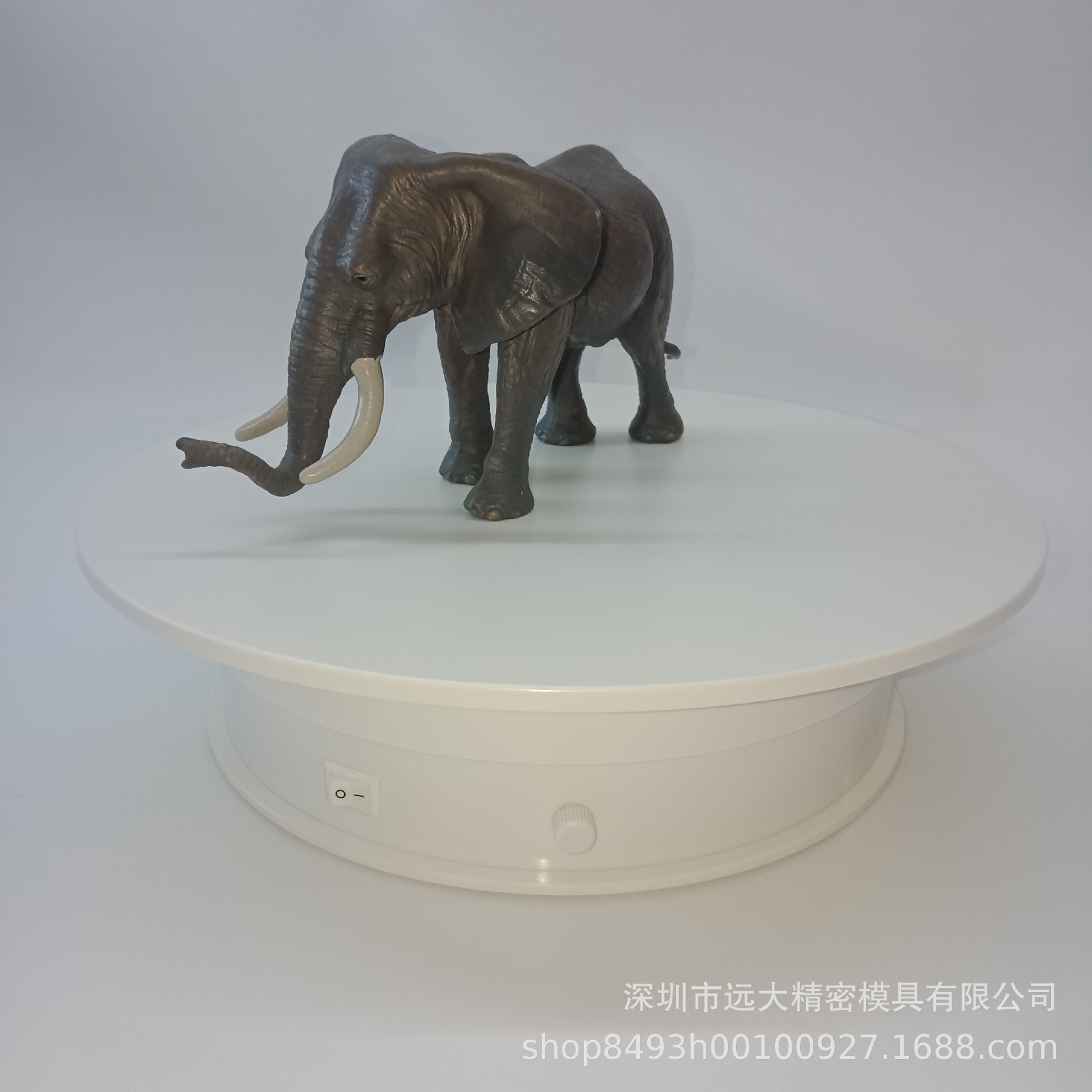 电动转盘摄影拍照旋转底座道具工艺品花瓶摆件旋转展示架电动调速