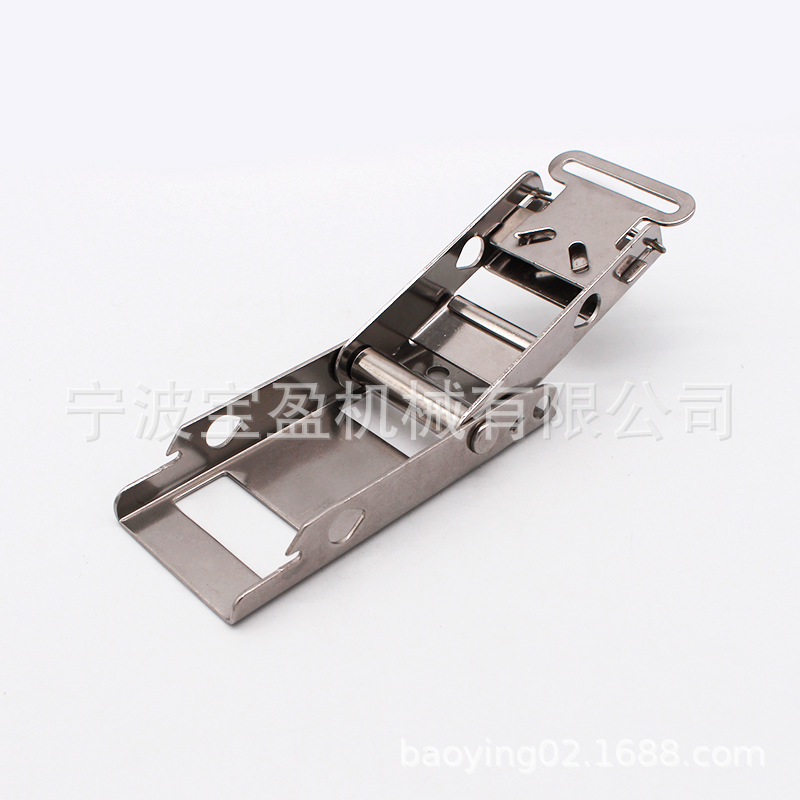 2寸不锈钢偏心扣，锁扣，带扣。紧绳器