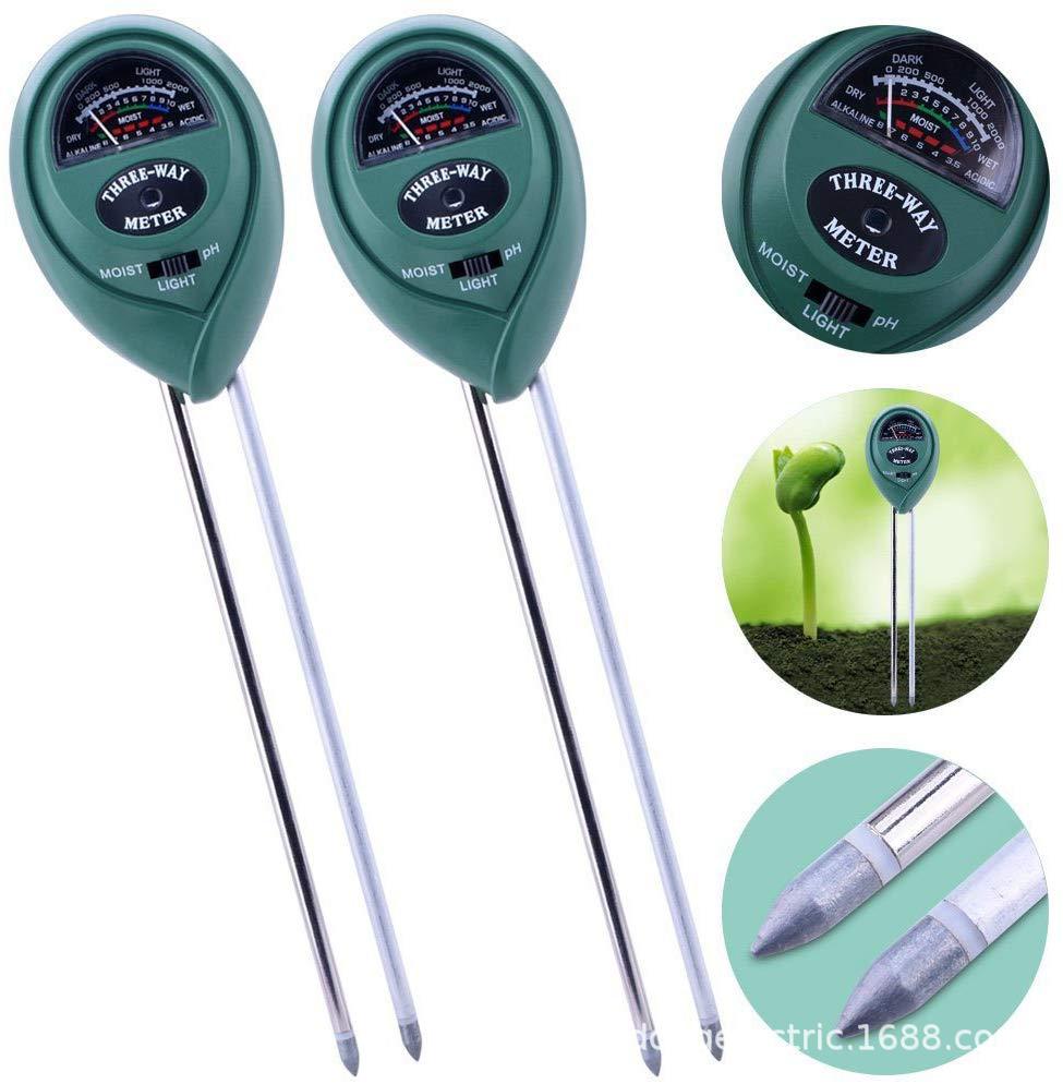 三合一土壤检测试仪酸碱度ph计园艺土壤湿度水分养分检测仪肥度计