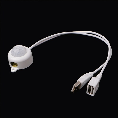 Factory Direct Sale 5V 12V 24V Wardrobe Cabinet Light Sensor Infrared USB Human Presence Detecting Switch