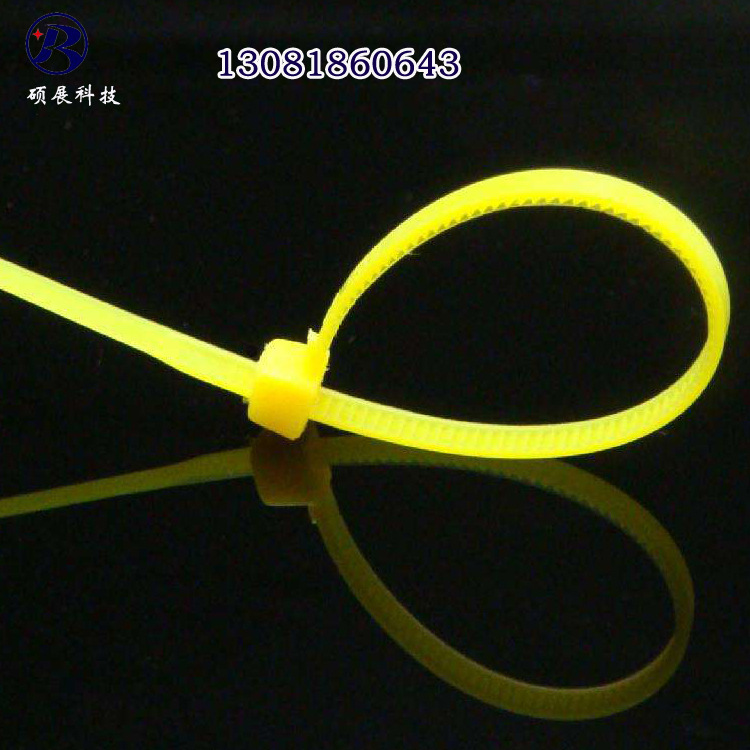 5mm足250根尼龙扎带5x400塑料封条尼龙扎束带厂家
