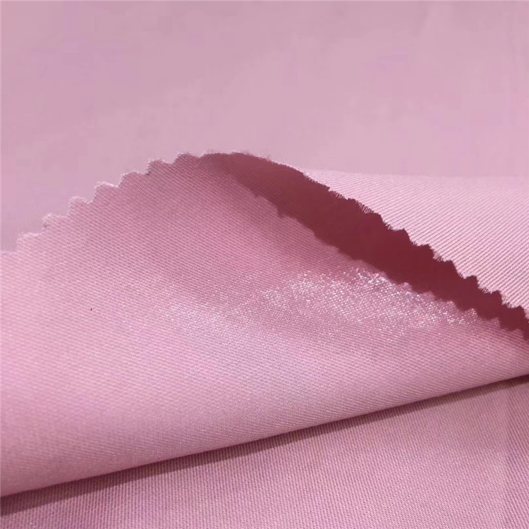 现货新款 涤棉混纺梭织斜纹面料 女装衬衫 裤子时装面料批发