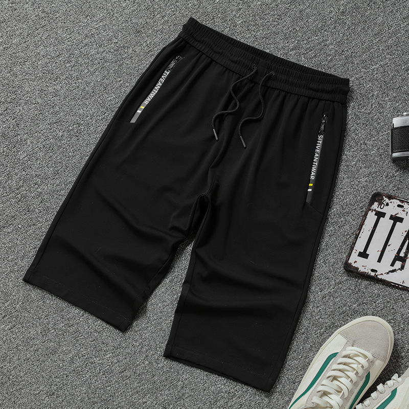 2019夏季运动短裤男六分中裤跑步健身弹力速干短裤大码8XL篮球裤|ms