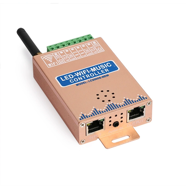 Патрон-таймер WiFi Phantom Lantern Music Controller Spectrum Display input Character поддерживает TM1814