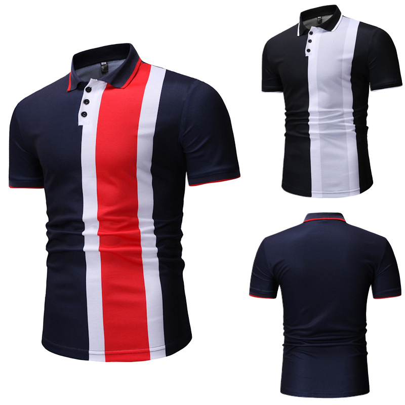 New foreign trade men's short-sleeved PO...