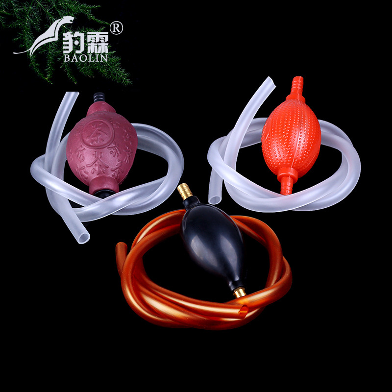 豹霖茶盘铜接头硅胶排水管带吸水球茶桶茶渣桶茶具茶道配件排水球