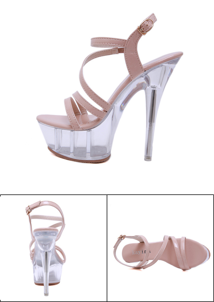 summer new crystal heel shoes NSSO60251