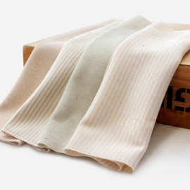 25*25cm婴儿彩棉口水巾喂奶巾水洗擦嘴毛巾纯棉小方巾全棉口水巾