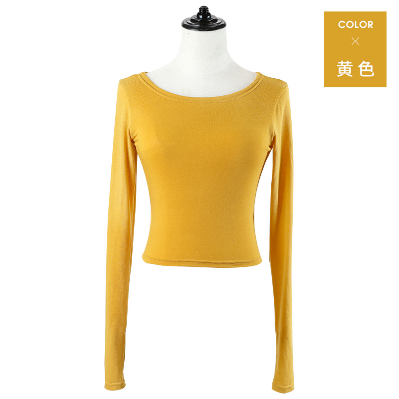 Examen DE ARTE adulto SLIM-Fit danza cálido Ballet superior suéter de punto yoga danza cuerpo rima práctica ropa Otoño e Invierno image 7