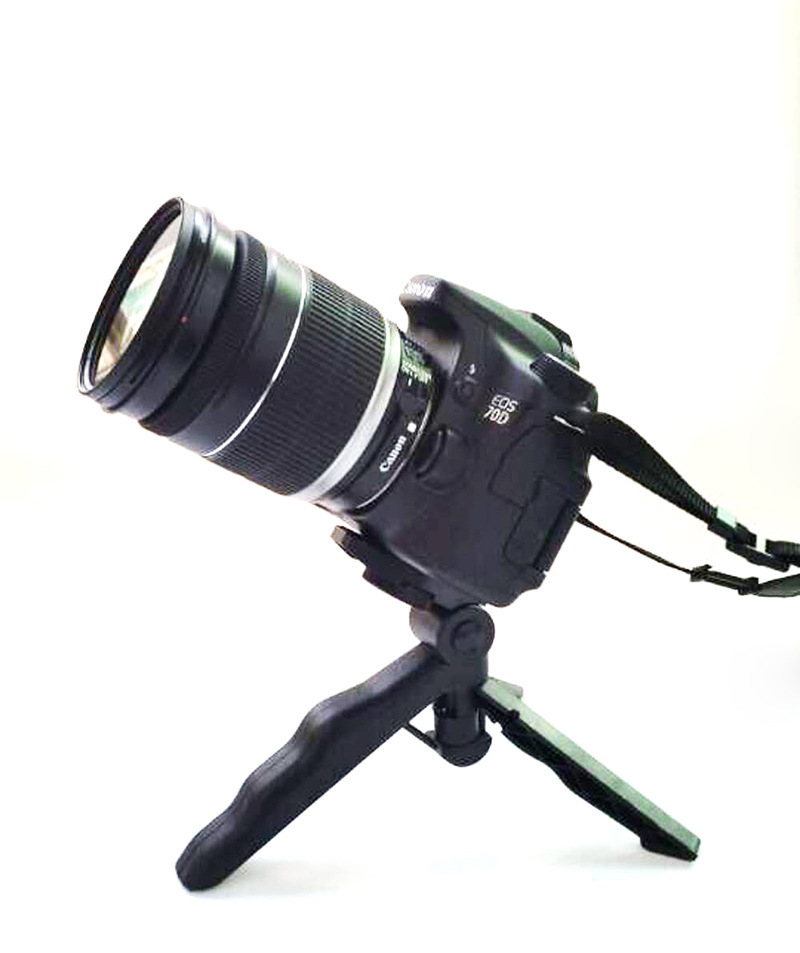 美人腿直播快手三脚架 手机视屏抖音台面三脚架GOPRO手柄自拍支架