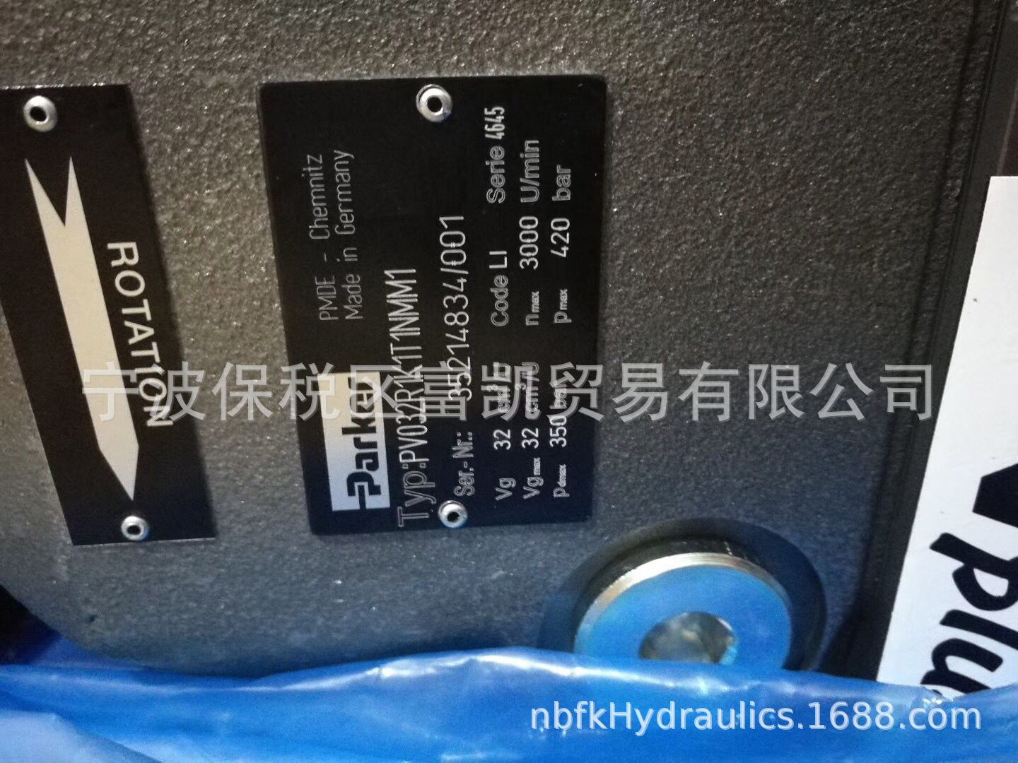 Parker/派克柱塞泵PV040R1K1T1NHLC4645，特价